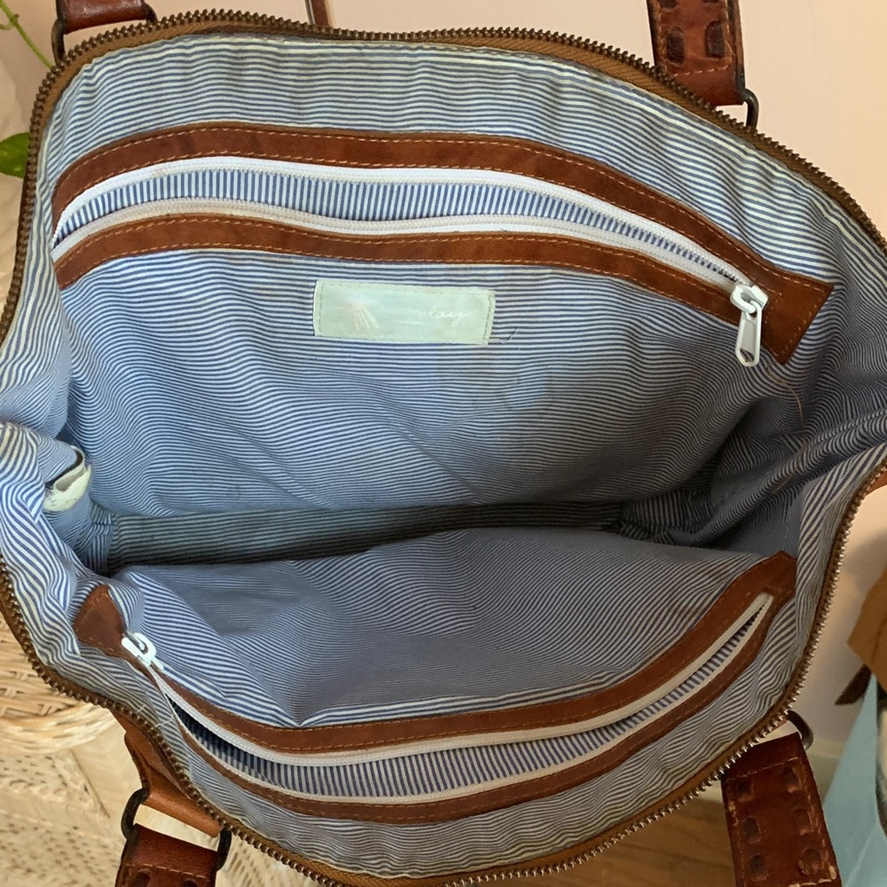 Noonday Collection Rustic Leather Tote - Picture 4 of 6